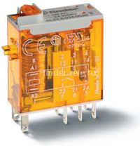 46.52.9.110.0074 | 465291100074 | Миниатюрное промышленное реле; 2 перекидных контакта 8А (= 110В DC)