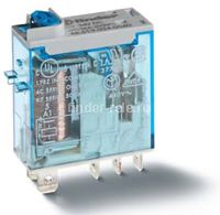 46.61.9.110.0040 | 466191100040 | Миниатюрное промышленное реле; 1 перекидной контакт 16А (= 110В DC) подключение через Faston