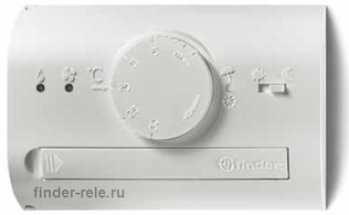 1T.41.9.003.0000 | 1T4190030000 | Комнатный термостат (белый); 1 перекидной контакт 5А (= 3В DC)