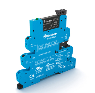 39.61.0.024.0060 | 396100240060 | Интерфейсный модуль реле MasterPLUS; 1 перекидной контакт 6А (~/=24В AC/DC) - Push-in зажимы