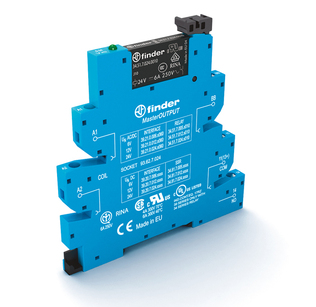 39.21.0.006.0060 | 392100060060 | Интерфейсный модуль реле MasterOUTPUT; 1 перекидной контакт 6А (~/= 6В AC/DC) винтовые клеммы