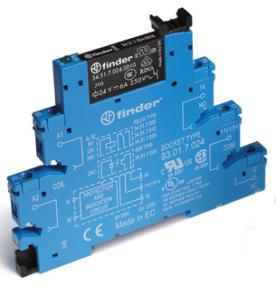 38.51.0.048.4060 | 385100484060 | Интерфейсный модуль реле; 1 перекидной контакт 6А (~/= 48В AC/DC) винтовые зажимы