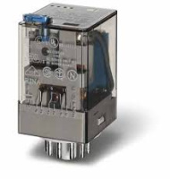 60.12.8.230.5040 | 601282305040 | Универсальное реле; 2 перекидных контакта 10А (~ 230В AC) 8 штырьковый разъем - AgNi + Au 60.12.8.230.5040 | 601282305040 | Универсальное реле; 2 перекидных контакта 10А (~ 230В AC) 8 штырьковый разъем - AgNi + Au