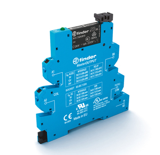 39.51.0.125.0060 | 395101250060 | Интерфейсный модуль реле MasterOUTPUT; 1НО 6А (~/=125В AC/DC) - Push-in зажимы