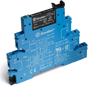 38.51.3.125.0060 | 385131250060 | Интерфейсный модуль реле; 1 перекидной контакт 6А (~/= 110-125В AC/DC) винтовые зажимы