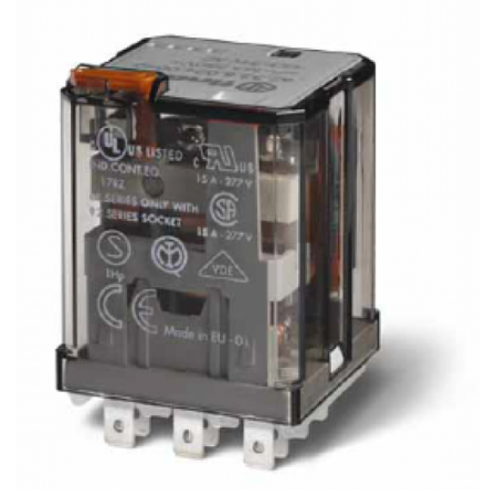  62.33.9.024.0006 | 623390240006 | Силовое реле; 3 перекидных контакта 16А (= 24В DC) монтажный фланец сзади фото в интернет-магазине ALEV