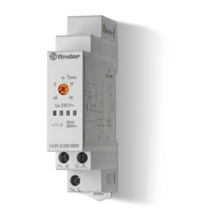  14.71.8.230.0000 | 147182300000 | Электронный лестничный таймер; 1НО контакт 16А (~ 230В AC) фото в интернет-магазине ALEV