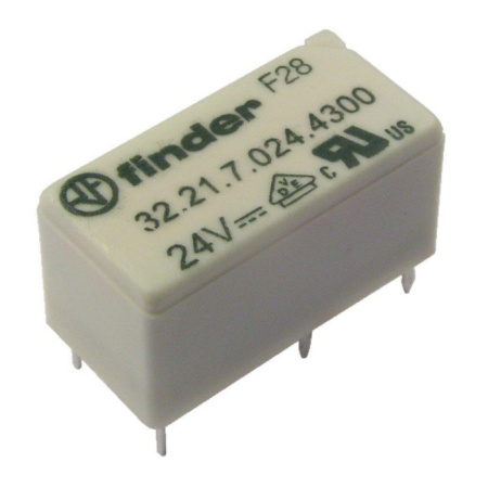  32.21.7.024.4300 | 322170244300 | Сверхминиатюрное реле для печатного монтажа; 1НО контакт 6А (= 24В Чувст. пост. тока) - герметичное фото в интернет-магазине ALEV