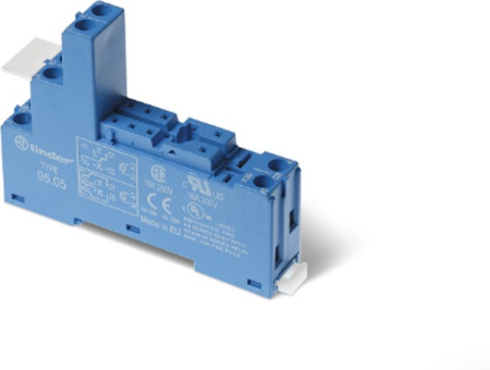  95.03.SMA | 9503SMA | Розетка для реле 40.31 и модуля 99.02/86.30; с раздельными контактами; с металлическим фиксатором; винтовые зажимы; синяя; 10А фото в интернет-магазине ALEV