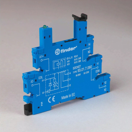  93.01.7.125 | 93017125 | Розетка для реле 34.51, 34.81 с винтовыми зажимами; 6А (= 110-125В DC) фото в интернет-магазине ALEV